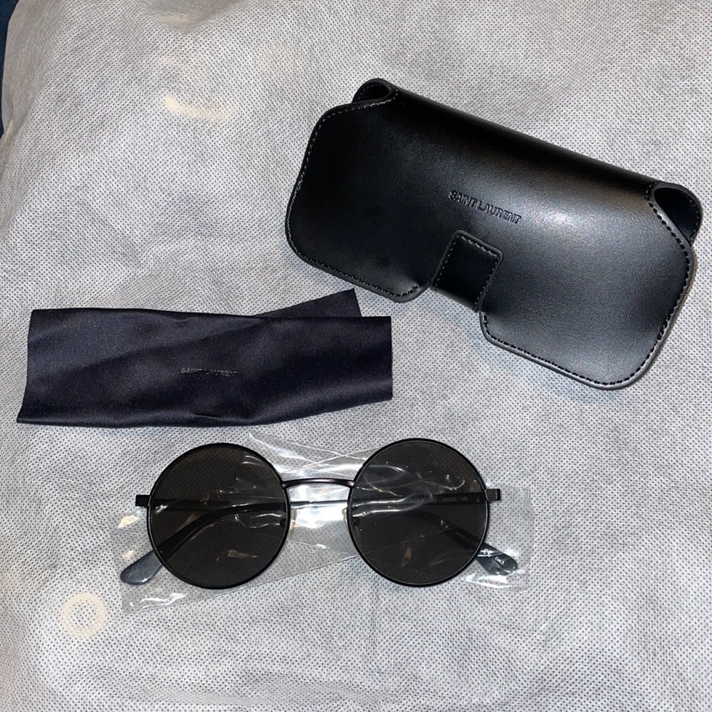 New Saint Laurent – 52mm Round Sunglasses